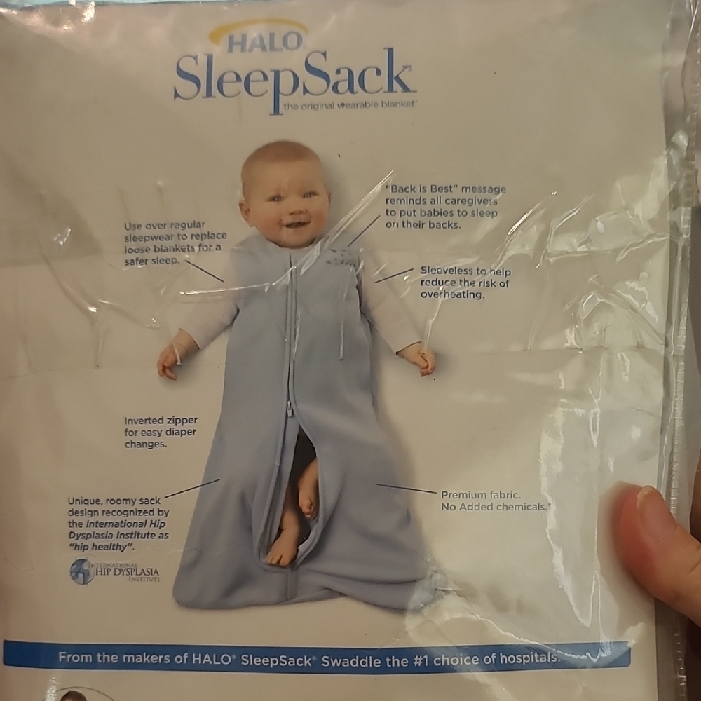 Halo SleepSack Wearable Blanket - Gray (C9) - Picture 2 of 3